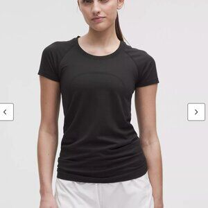 Lululemon Black Swiftly Tech Short Sleeve - Size 0
